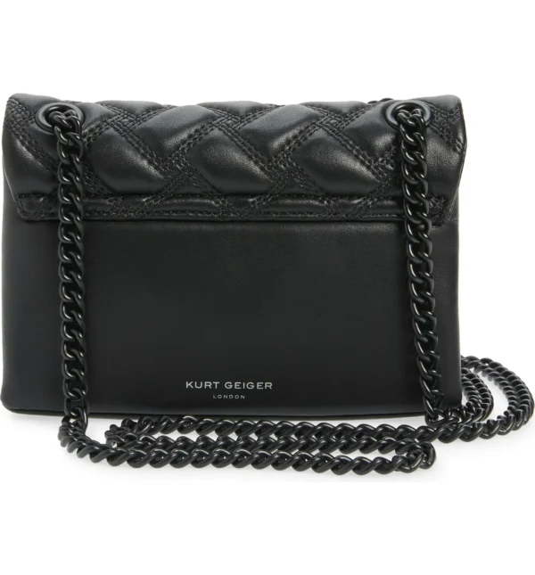 KURT GEIGER LONDON - Kensington Leather Mini Crossbody Bag - Image 2