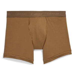 CALVIN KLEIN – Flex Fit Cotton Blend Knit Boxer Briefs