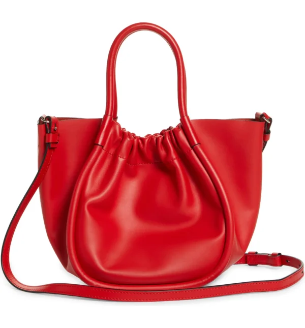 PROENZA SCHOULER - Small Ruched Leather Crossbody Tote (Group Buy) - Image 4