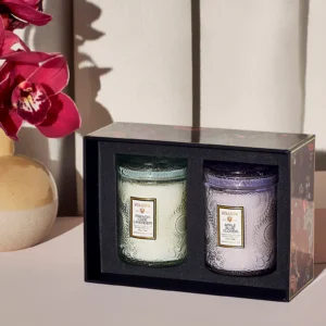 VOLUSPA – Mini Jar Candle Duo