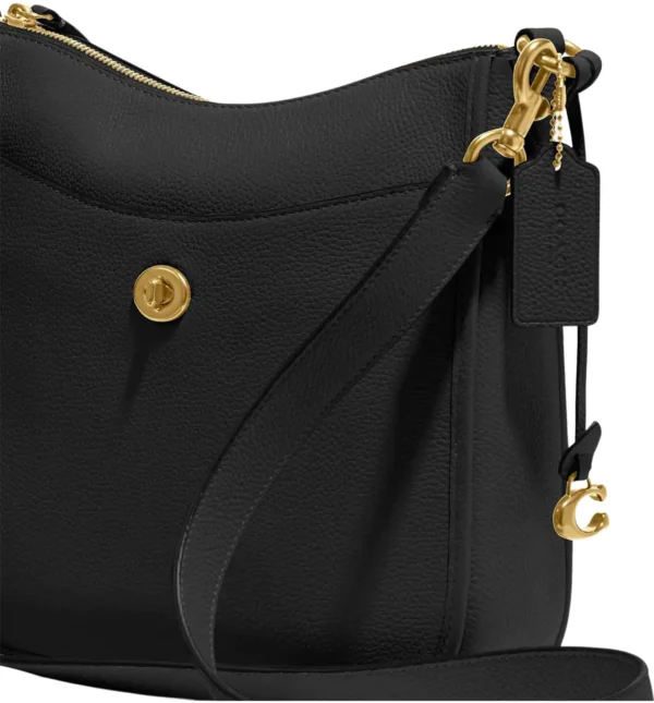 COACH - Chaise Pebble Leather Crossbody Bag (Group Buy) - Image 5