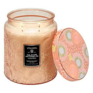 VOLUSPA – Kalahari Watermelon Luxe Jar Candle