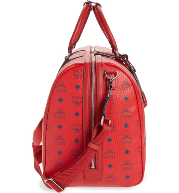 MCM - Traveler Visetos Coated Canvas Duffle Bag - Image 4
