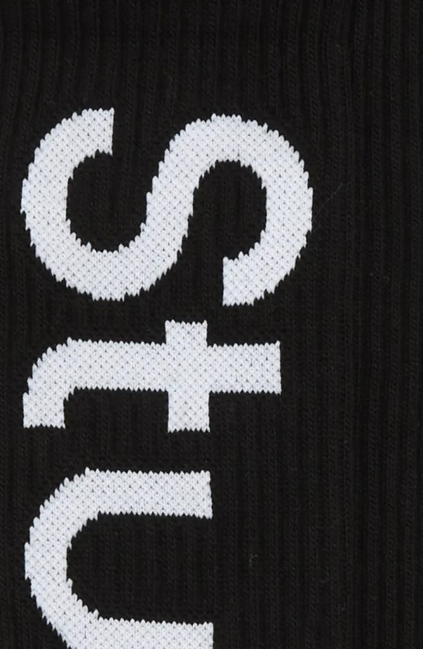 ACNE STUDIOS - Logo Rib Socks - Image 2