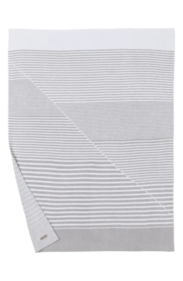 BAREFOOT DREAMS? - CozyChic? Split Stripes Throw Blanket - Image 3