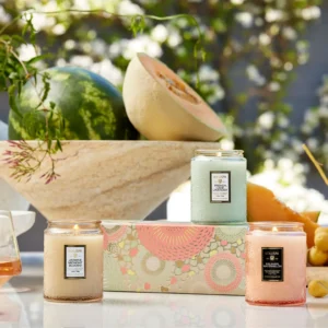 VOLUSPA – Home Refresh Small Jar Candle Trio