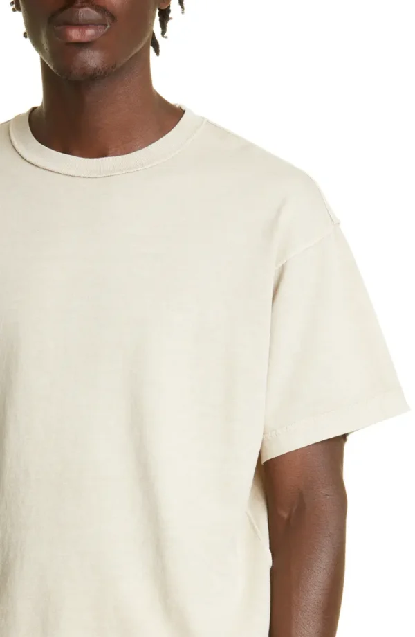 JOHN ELLIOTT - Men's Oversize Reverse Crop T-Shirt - Image 2