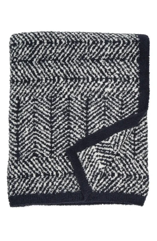 BAREFOOT DREAMS? - CozyChic? Herringbone Patchwork Throw Blanket