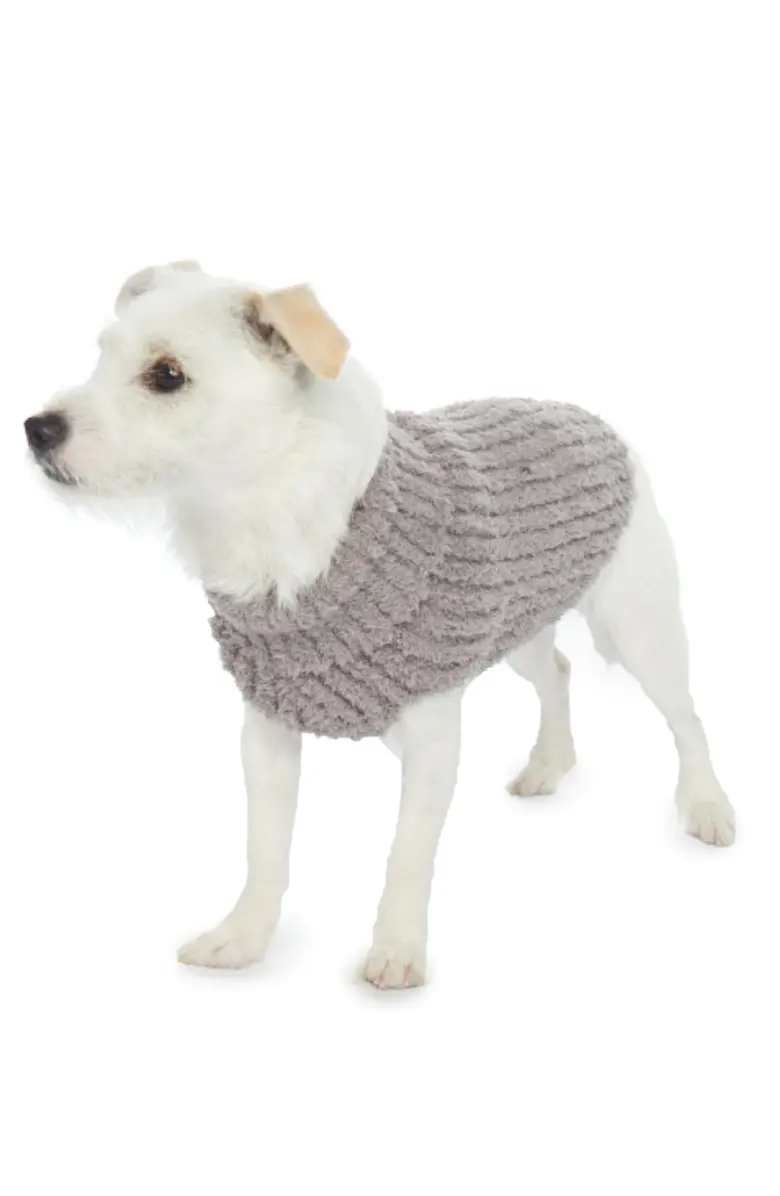 BAREFOOT DREAMS? – CozyChic? Ribbed Dog Sweater