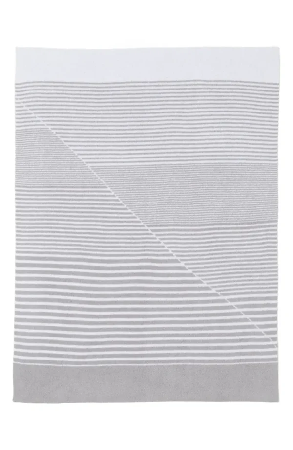 BAREFOOT DREAMS? - CozyChic? Split Stripes Throw Blanket - Image 4