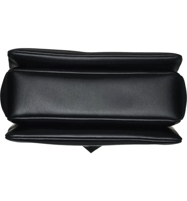 VALENTINO GARAVANI - Maxi One Stud Leather Shoulder Bag - Image 2
