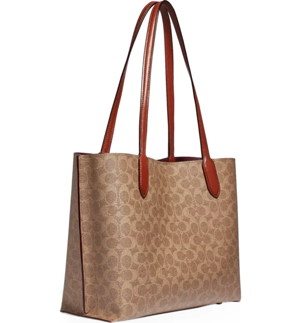 COACH - Willow Signature Canvas Tote Bag (Group Buy) - Image 2
