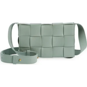 BOTTEGA VENETA - Small Intrecciato Leather Cassette Crossbody Bag (GROUP BUY)