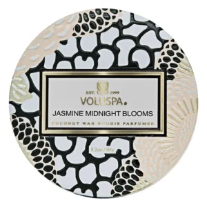 VOLUSPA – Jasmine Midnight Blooms Petite Jar Candle