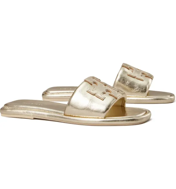 TORY BURCH - Double T Sport Slide Sandal (Women) - Image 17