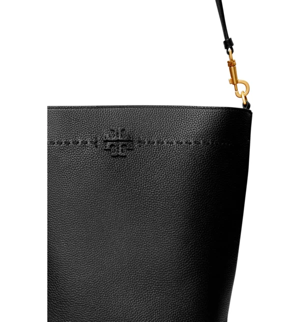 TORY BURCH - McGraw Leather Bucket Bag (GROUP BUY) - Image 5