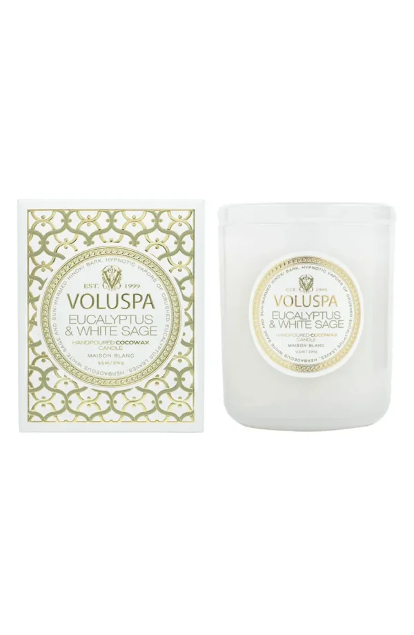 VOLUSPA - Eucalyptus & White Sage Classic Candle - Image 3