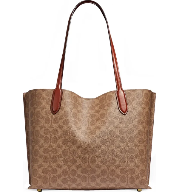 COACH - Willow Signature Canvas Tote Bag (Group Buy) - Image 3