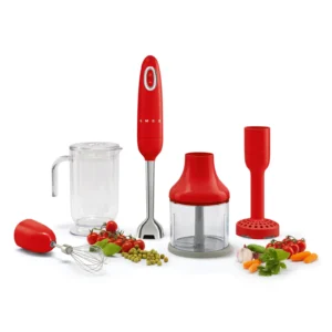 SMEG – ’50s Retro Style Hand Blender with Accessories