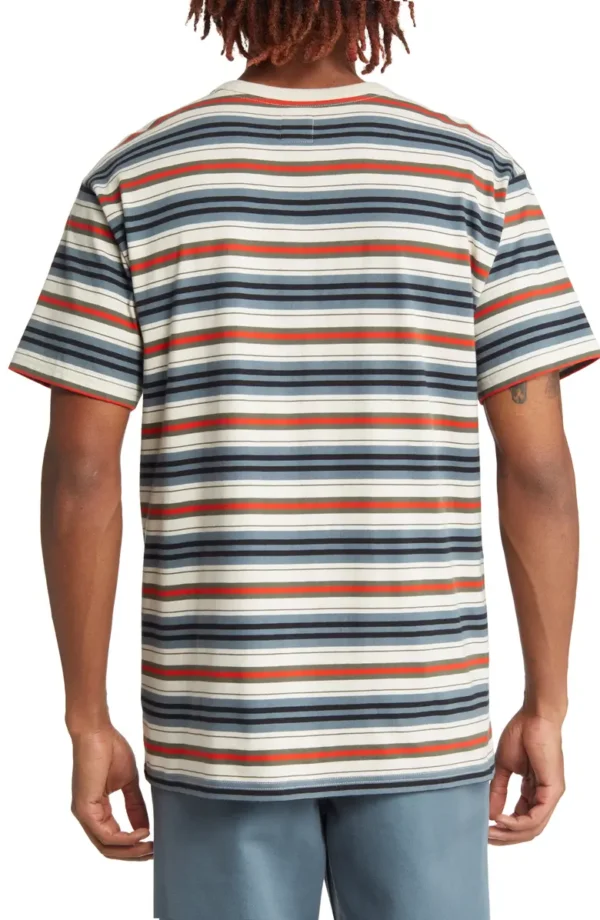 VANS - Bexley Stripe Cotton T-Shirt - Image 4