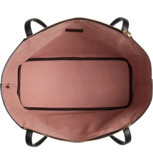 FERRAGAMO - Gancio City Leather Tote - Image 3