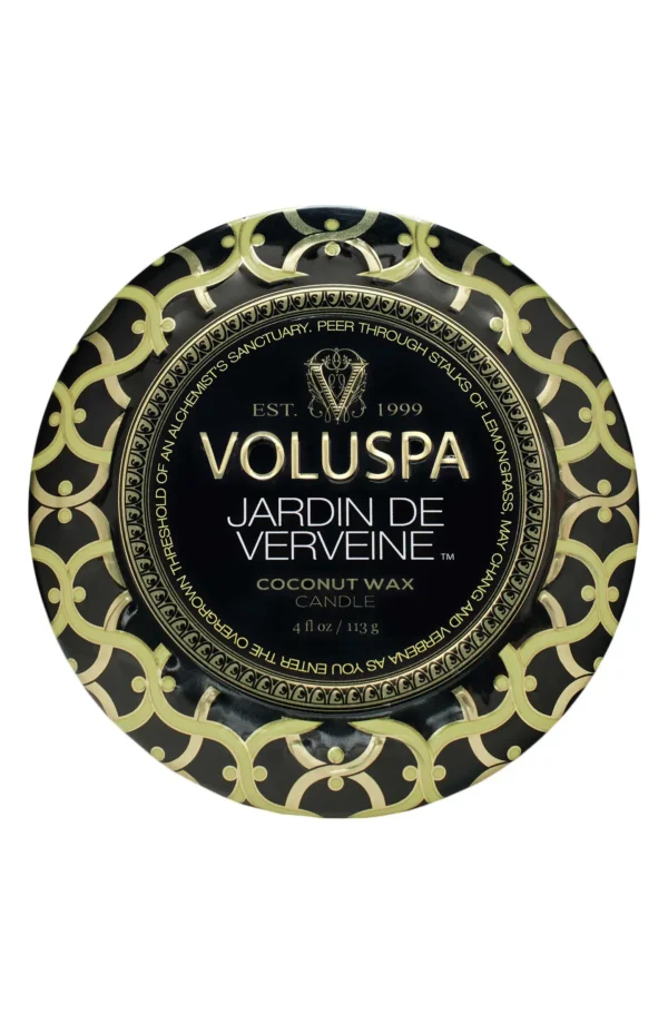 VOLUSPA - Jardin de Verveine Mini Tin Candle