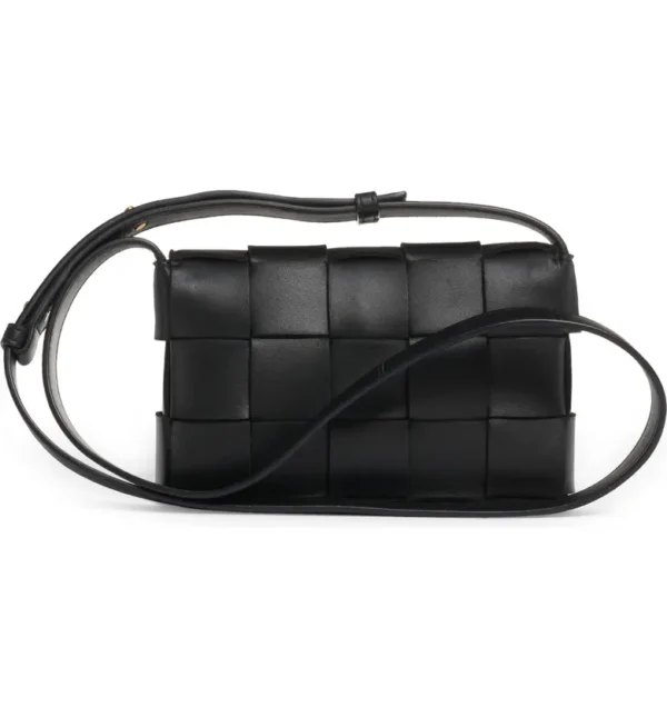 BOTTEGA VENETA - Small Intrecciato Leather Cassette Crossbody Bag - Image 30