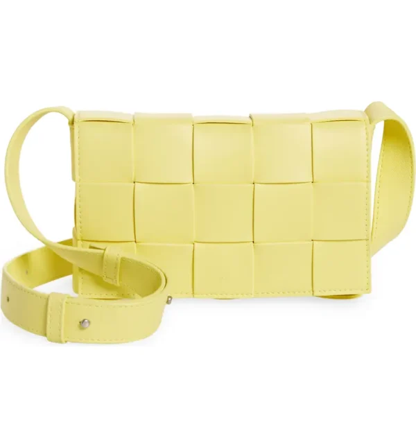 BOTTEGA VENETA - Small Intrecciato Leather Cassette Crossbody Bag - Image 27