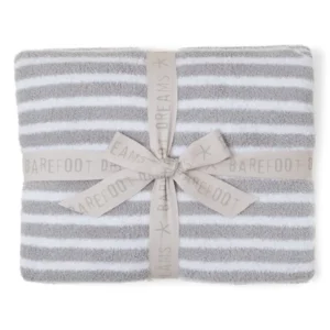 BAREFOOT DREAMS? - CozyChic? Split Stripes Throw Blanket
