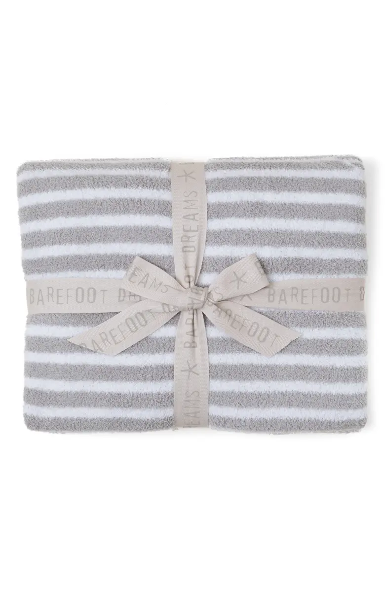 BAREFOOT DREAMS? – CozyChic? Split Stripes Throw Blanket