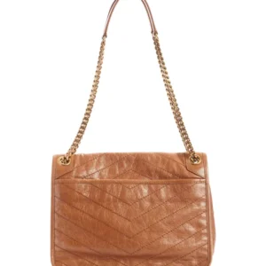 SAINT LAURENT – Medium Niki Matelass? Crinkled Leather Shoulder Bag