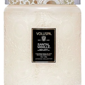 VOLUSPA - Santal Vanille Luxe Jar Candle