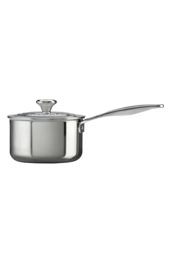 LE CREUSET - 2-Quart Stainless Steel Saucepan with Lid - Image 2