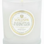 VOLUSPA – Eucalyptus & White Sage Classic Candle