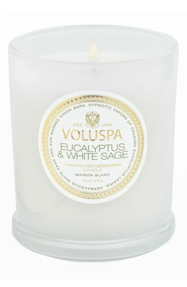 VOLUSPA - Eucalyptus & White Sage Classic Candle
