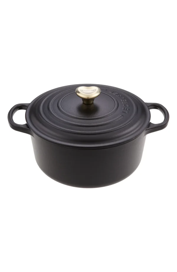 LE CREUSET - 3.5-Quart Signature Cast Iron Round Dutch Oven