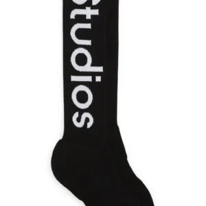 ACNE STUDIOS - Logo Rib Socks