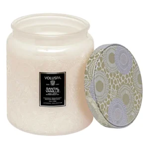 VOLUSPA – Santal Vanille Luxe Jar Candle