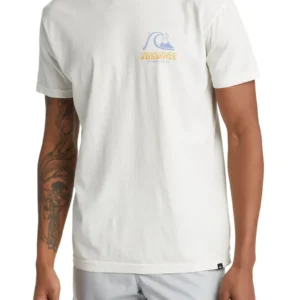 QUIKSILVER – Arts in Palms Cotton Graphic T-Shirt