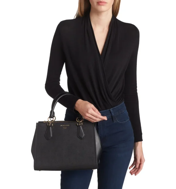 MICHAEL MICHAEL KORS - Marilyn Medium Leather Satchel - Image 5