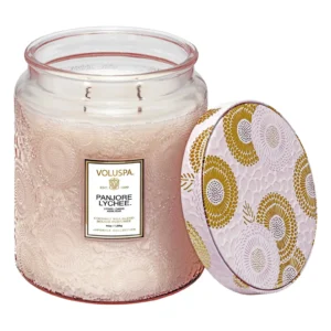 VOLUSPA – Panjore Lychee Luxe Jar Candle
