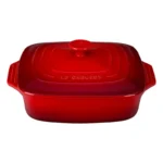 LE CREUSET – 2 3/4 Quart Covered Square Stoneware Casserole