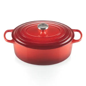 LE CREUSET – Signature 5 1/2-Quart Enamel Cast Iron Dutch Oven