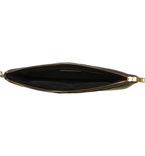 SAINT LAURENT - YSL Monogram Matelass? Leather Tablet Pouch - Image 6