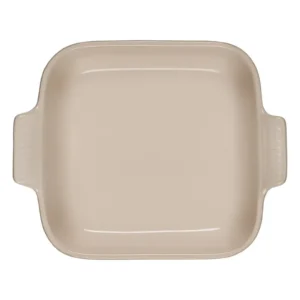 LE CREUSET- Heritage 9-Inch Square Stoneware Casserole Dish