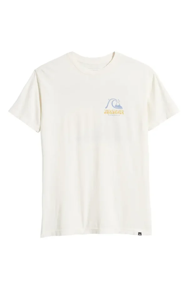 QUIKSILVER - Arts in Palms Cotton Graphic T-Shirt - Image 6