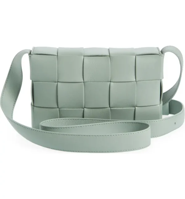 BOTTEGA VENETA - Small Intrecciato Leather Cassette Crossbody Bag - Image 6