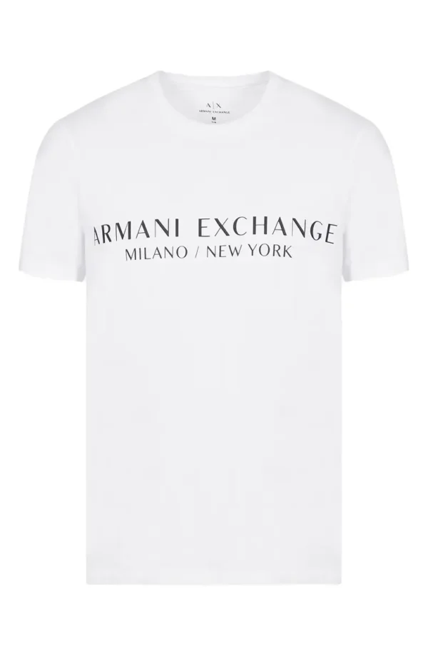 ARMANI EXCHANGE - Milano/New York Logo Graphic Tee - Image 5