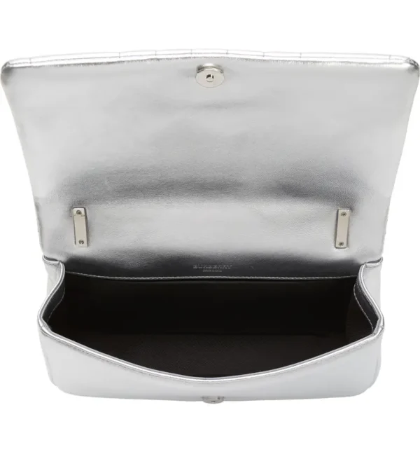 BURBERRY - Small Lola Quilted Metallic Leather Shoulder Bag (GROUP BUY) - Image 7