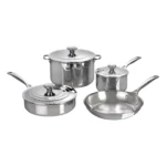 LE CREUSET – 7-Piece Stainless Steel Cookware Set